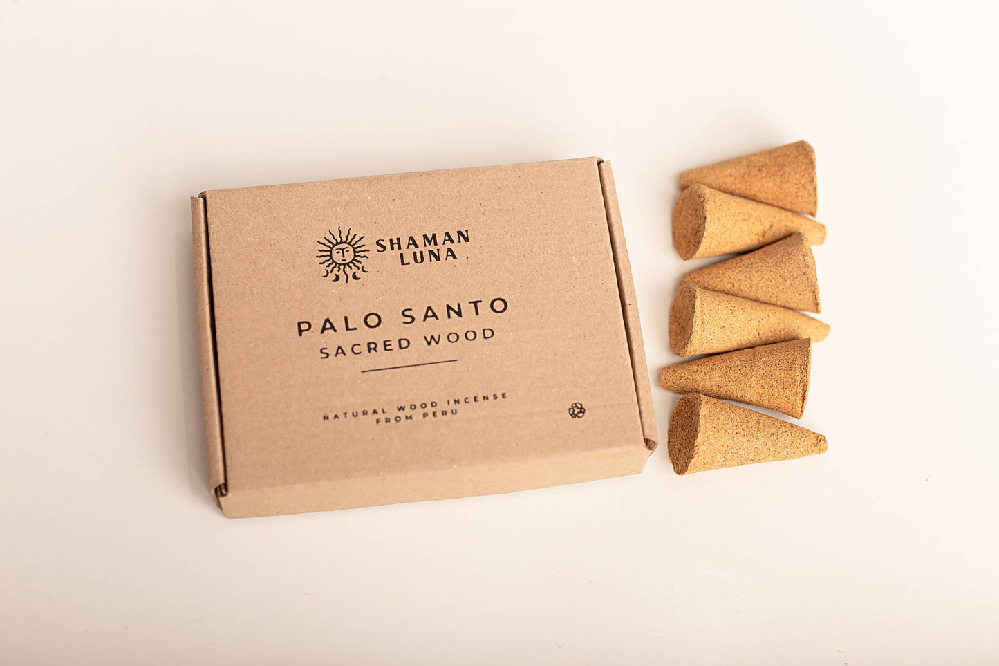 
                  
                    Palo Santo Incense Cones Set of 6
                  
                