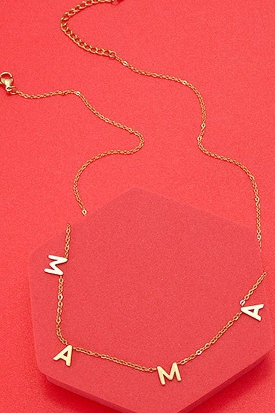 
                  
                    --M-A-M-A-- Necklace
                  
                