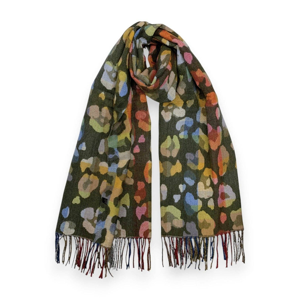 
                  
                    Colour Play Leopard Cashmere Blend Winter Scarf
                  
                
