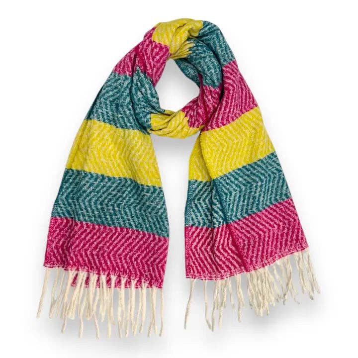 
                  
                    Zigzag Stripes Winter Scarf
                  
                