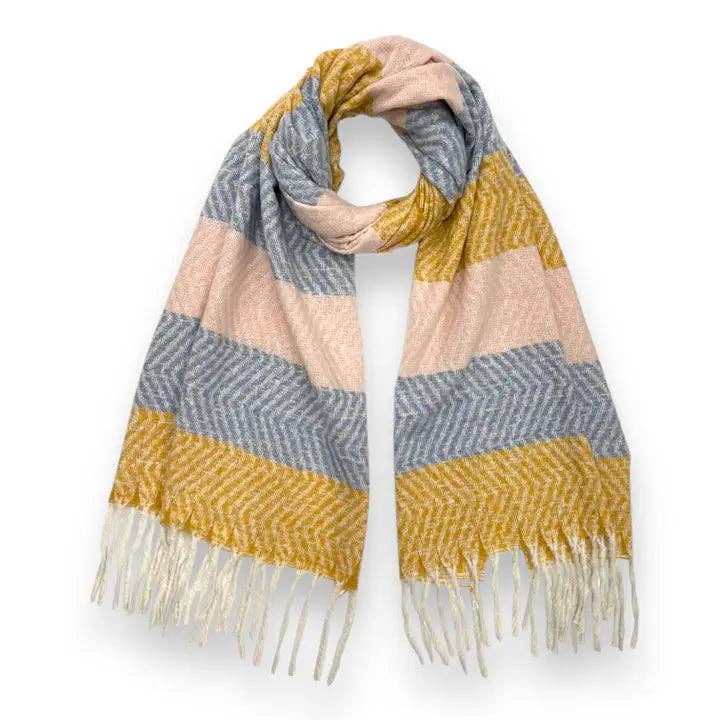 
                  
                    Zigzag Stripes Winter Scarf
                  
                