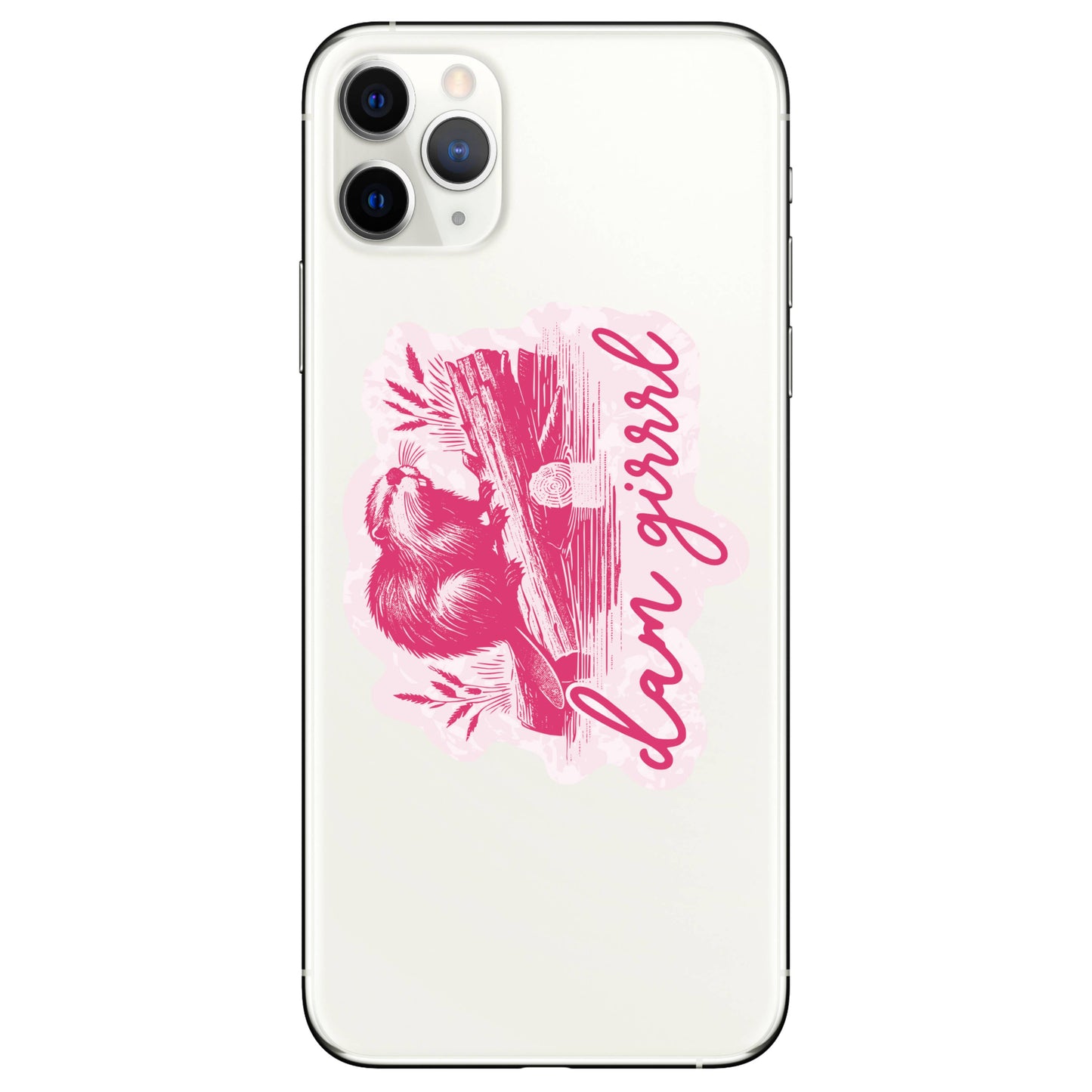 
                  
                    Dam Girrrl Beaver Vinyl Sticker
                  
                