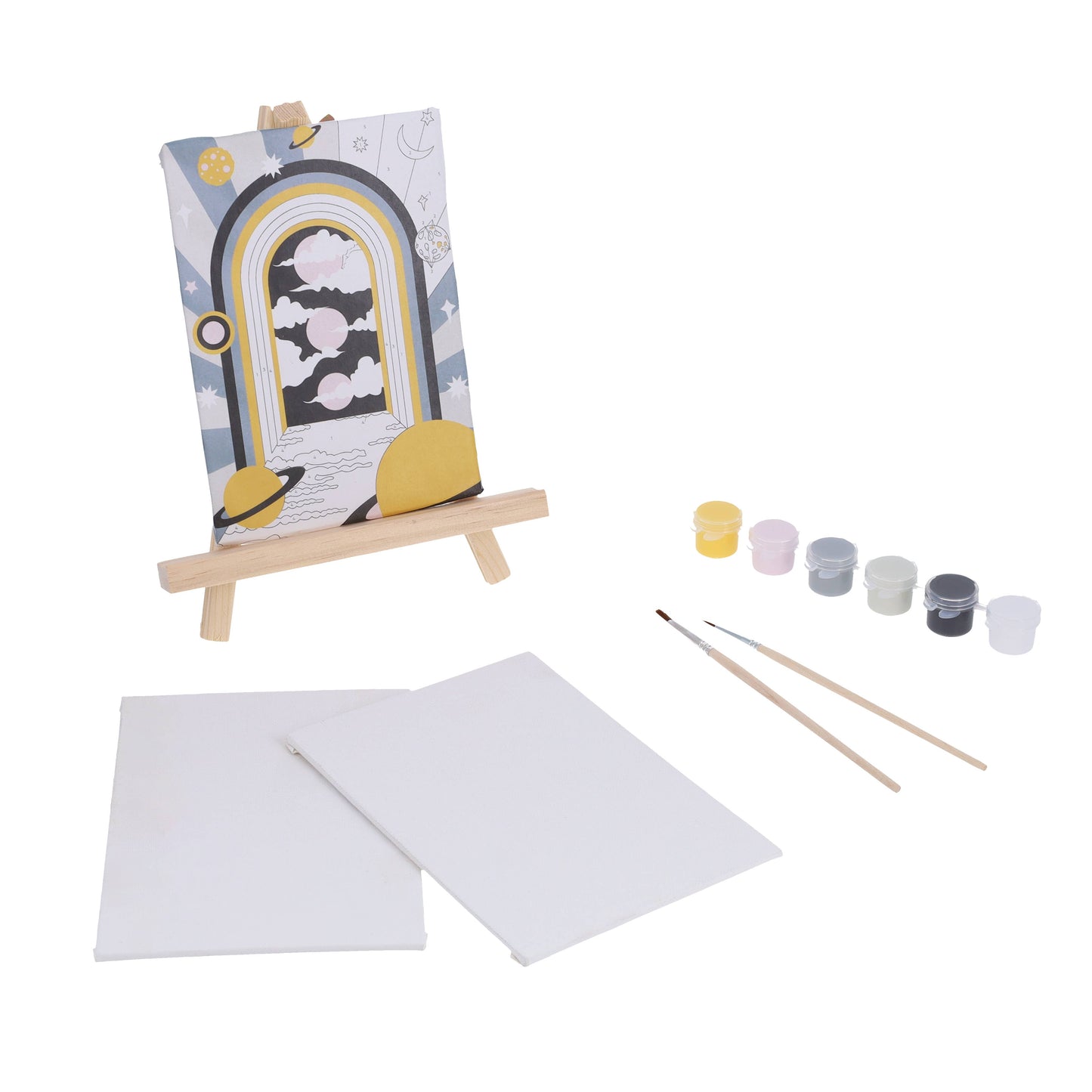 
                  
                    Mindful Crafts: Celestial Paint-by-Number Kit
                  
                