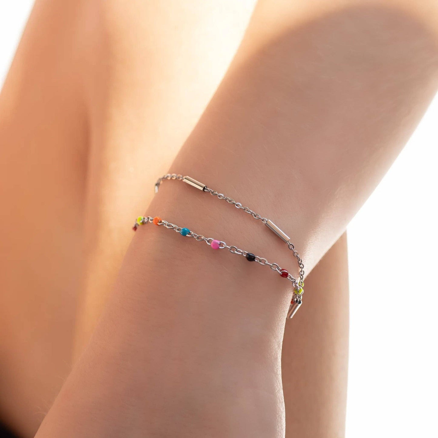
                  
                    Confetti Chain Bracelet
                  
                