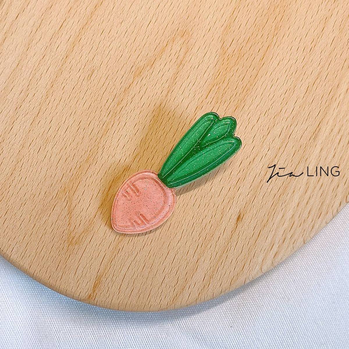 
                  
                    Acrylic Fruit + Veggie Duckbill Hair Clips
                  
                