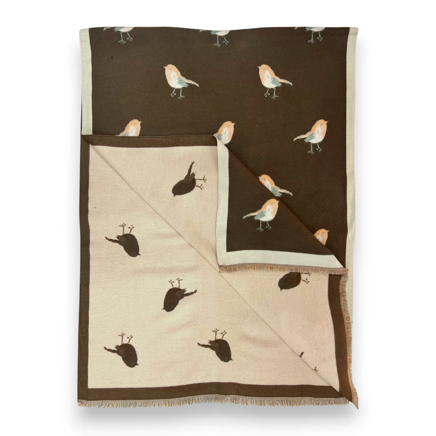 
                  
                    Robin Reversible Cashmere Blend Scarf
                  
                