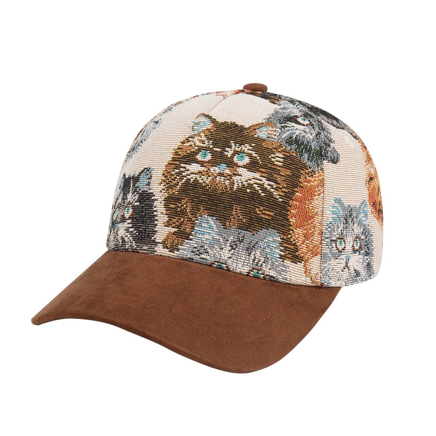 
                  
                    Jacquard 90s Cat Tapestry Baseball Cap
                  
                