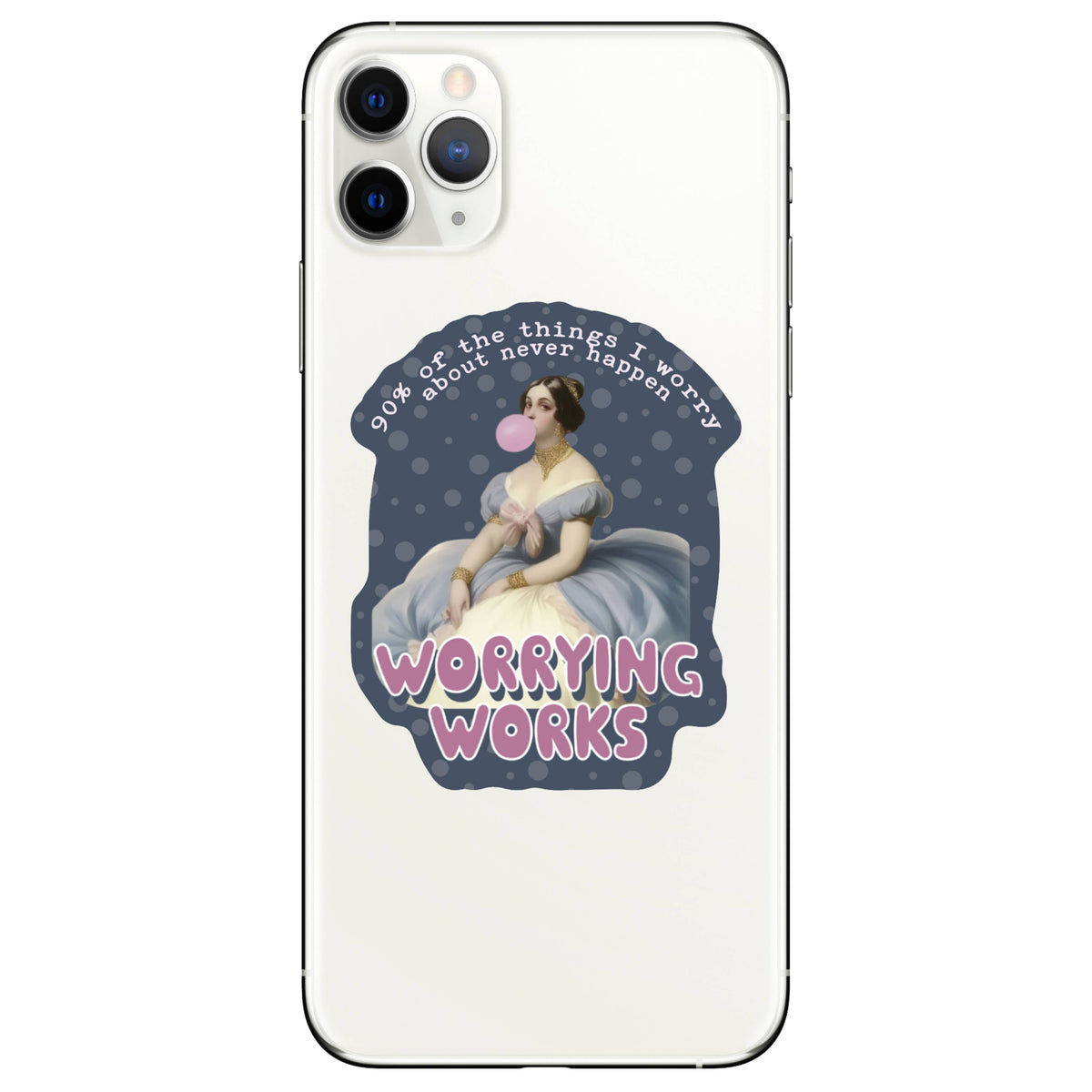
                  
                    Worrying Works Victorian Woman Sticker
                  
                