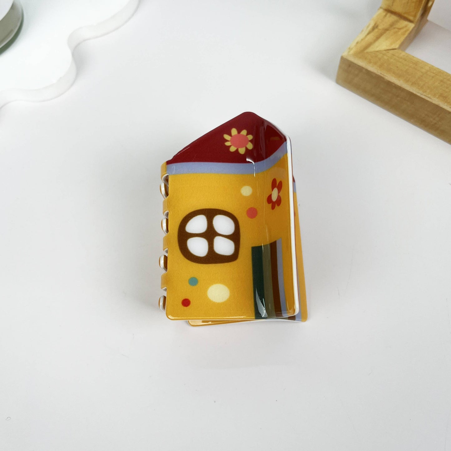 
                  
                    Gingerbread and Village House Hair Claw
                  
                