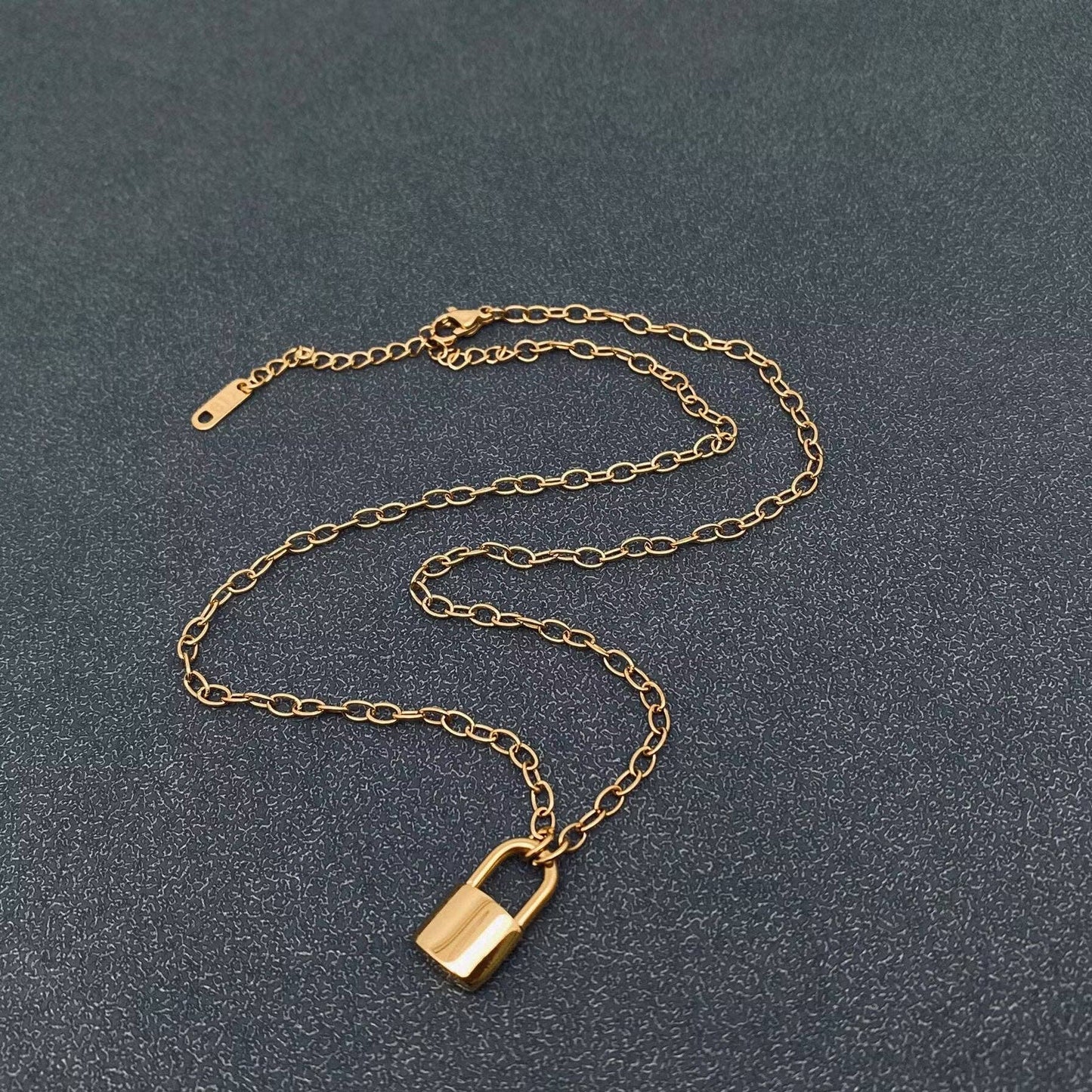 
                  
                    Lock Charm Necklace
                  
                