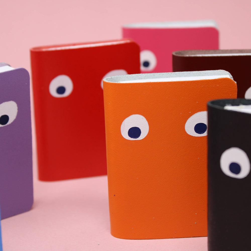 
                  
                    Googly Eye Mini Leather Notebook
                  
                
