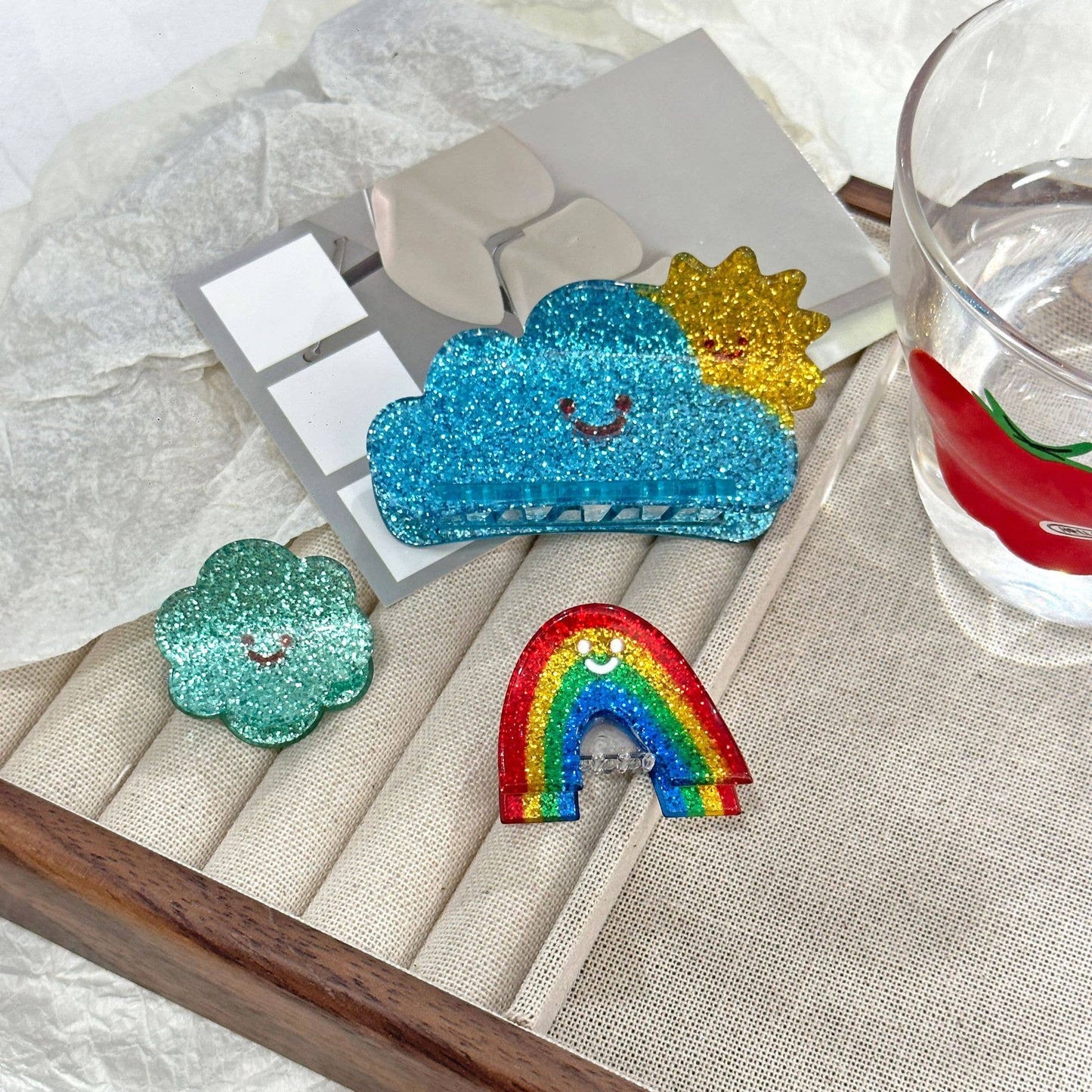 
                  
                    Glitter Sky Series Hair Claws
                  
                