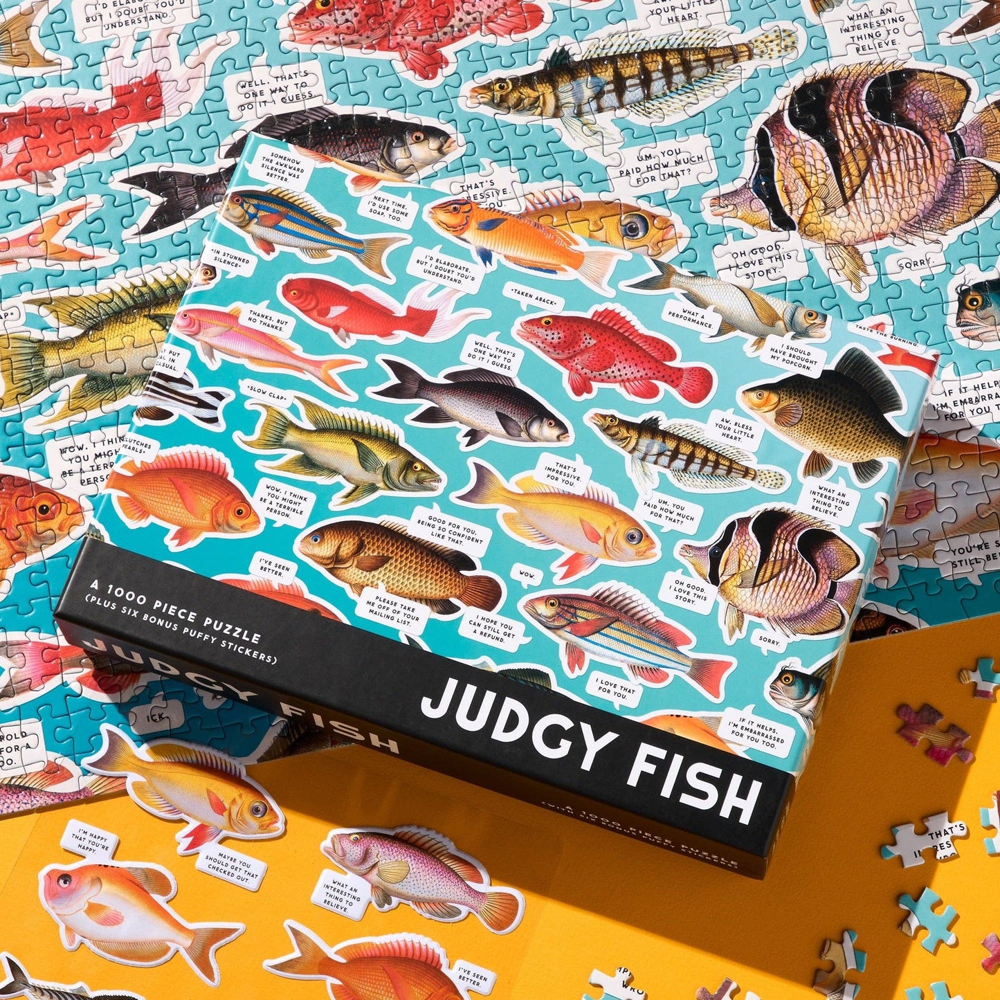
                  
                    Judgy Fish by Brass Monkey: 1000 Piece Puzzle
                  
                