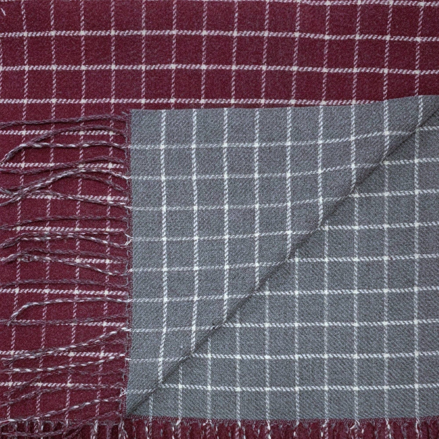 
                  
                    Colorblock Grid Cashmere Blend Scarf
                  
                