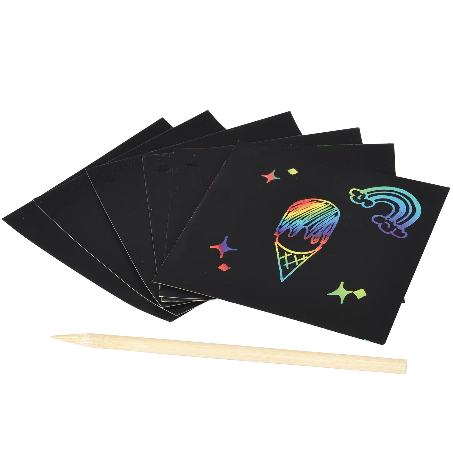 
                  
                    Rainbow Scraper Paper
                  
                