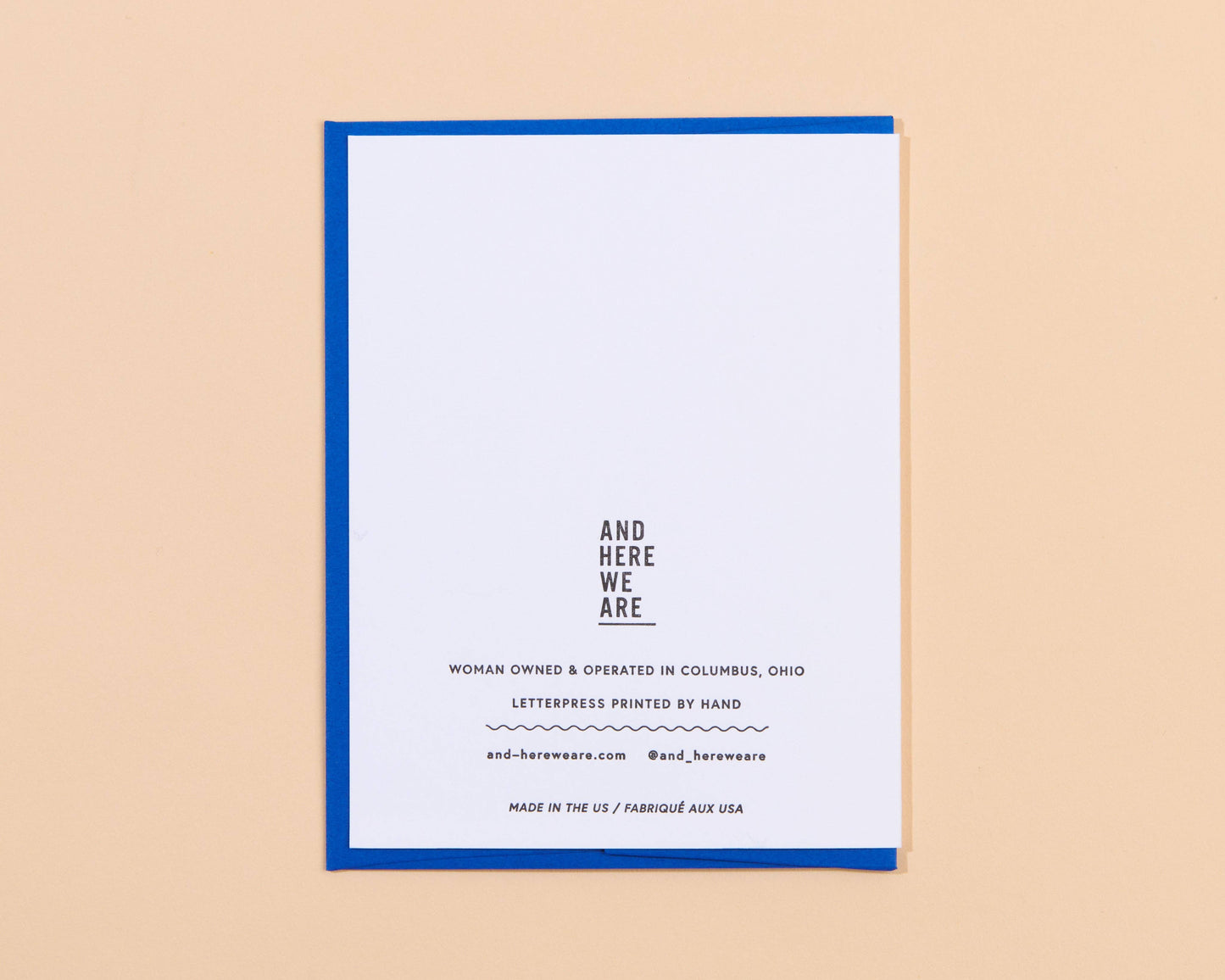 
                  
                    Years Are Short Letterpress Greeting Card
                  
                