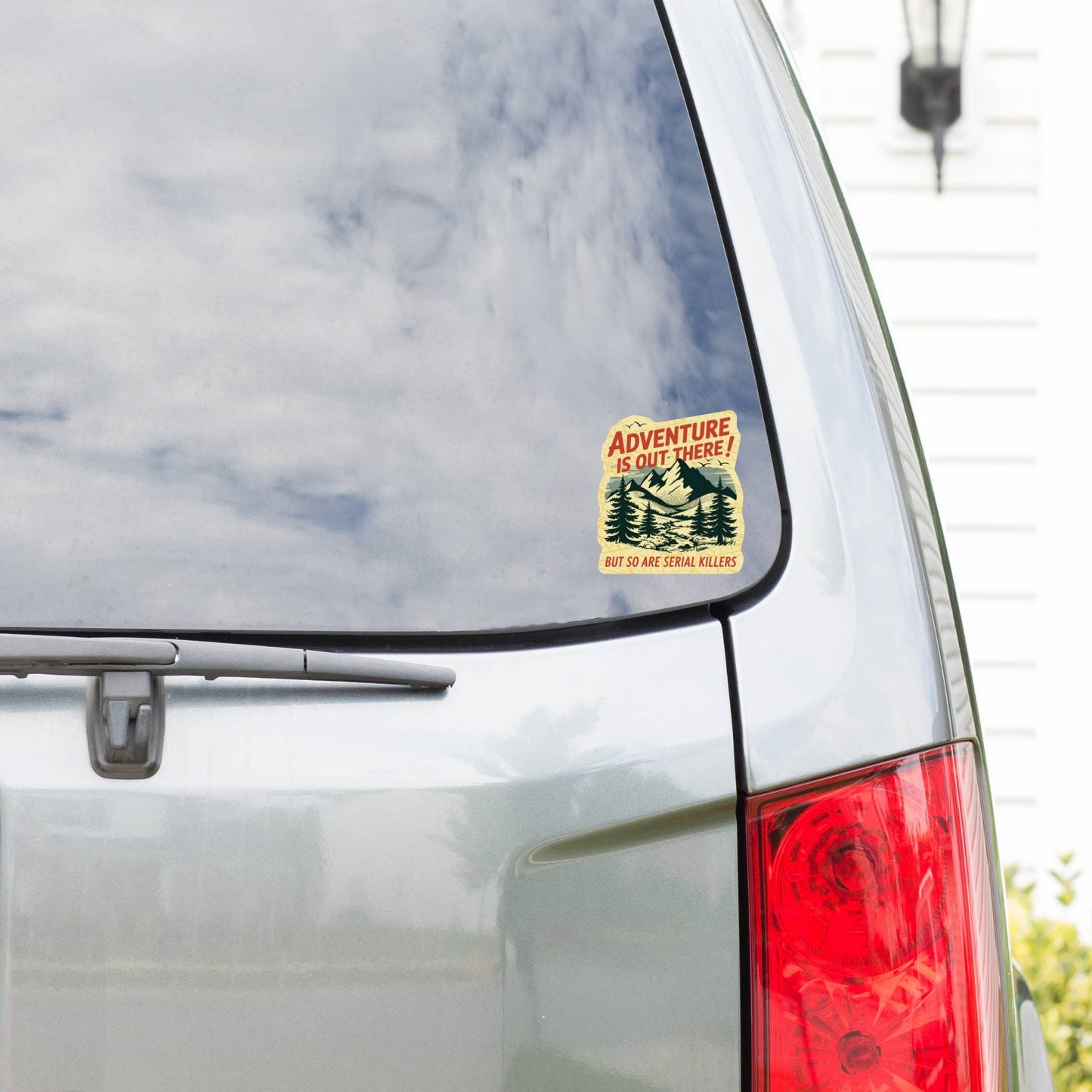 
                  
                    Cautionary Outdoor Adventures Vinyl Sticker
                  
                