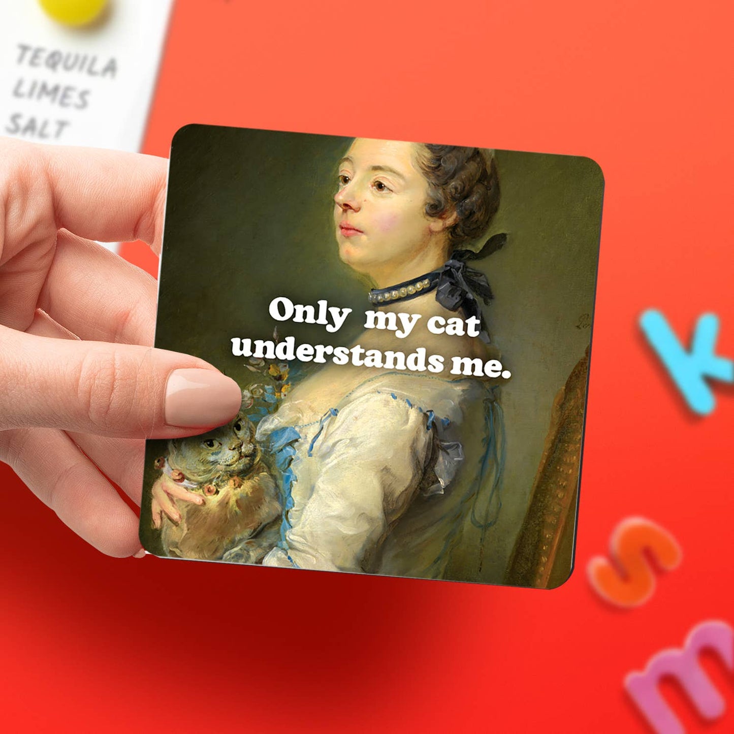 
                  
                    Only My Cat Understands Me Magnet
                  
                