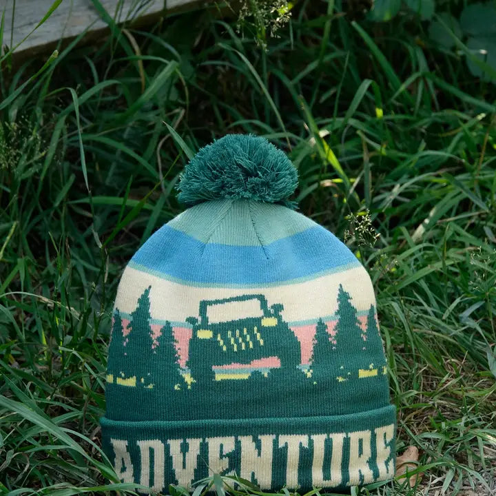 
                  
                    Adventure Jeep PomPom Beanie
                  
                