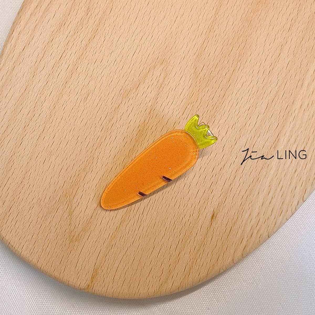 
                  
                    Acrylic Fruit + Veggie Duckbill Hair Clips
                  
                