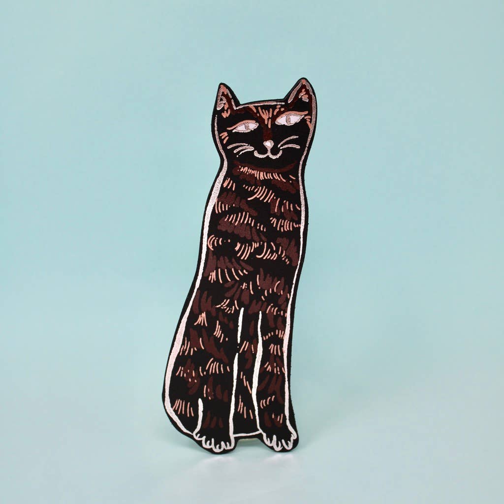 
                  
                    Cat Tails Leather Bookmark
                  
                