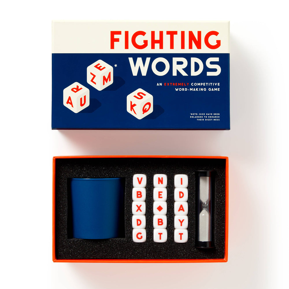 
                  
                    "Fighting Words" a Dice Game by Brass Monkey
                  
                