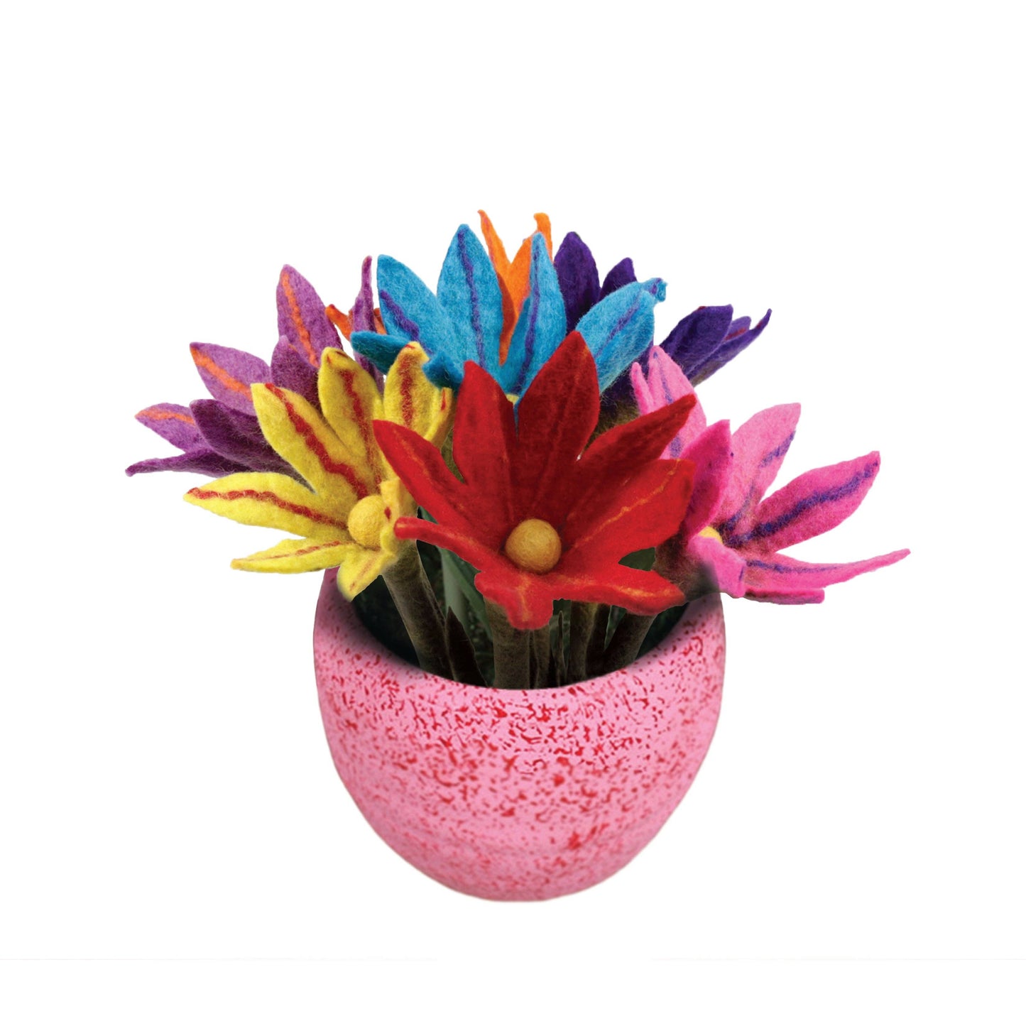
                  
                    Chunky Colorful Felt Flowers
                  
                