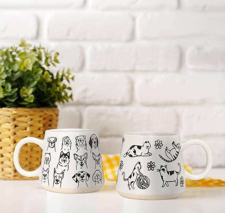 
                  
                    Oversized Mug with Cats: 17oz
                  
                