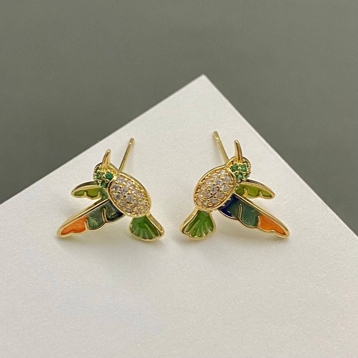 
                  
                    Hummingbird Ear Studs
                  
                