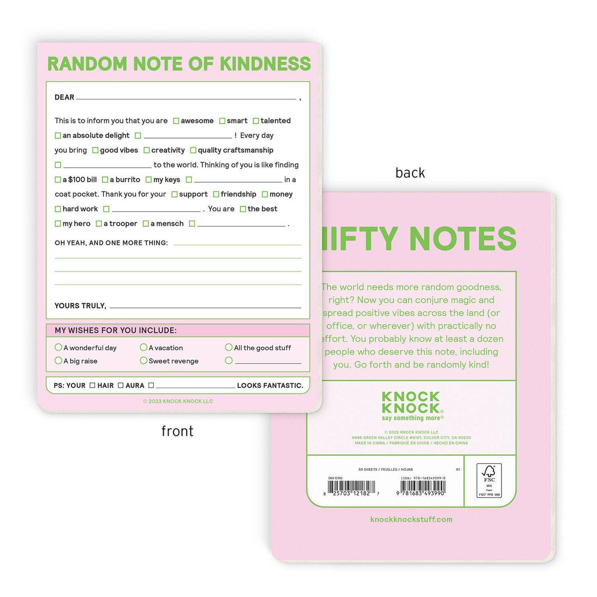 
                  
                    Random Note of Kindness Nifty Notepad
                  
                