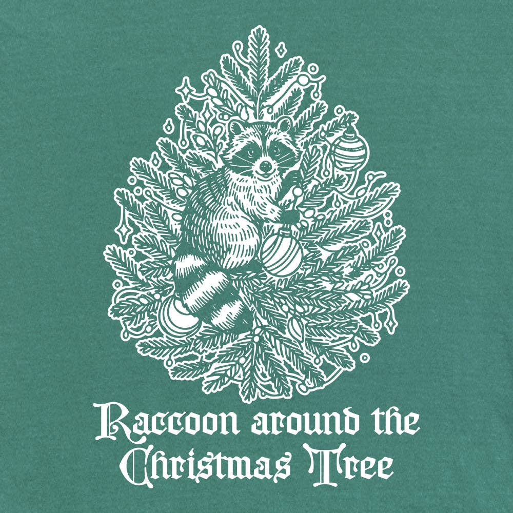 
                  
                    Raccoon Around The Christmas Tree Tee
                  
                
