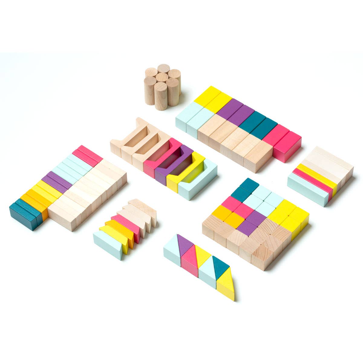
                  
                    100 Piece Wooden Blocks Construction Kit by Cubika
                  
                