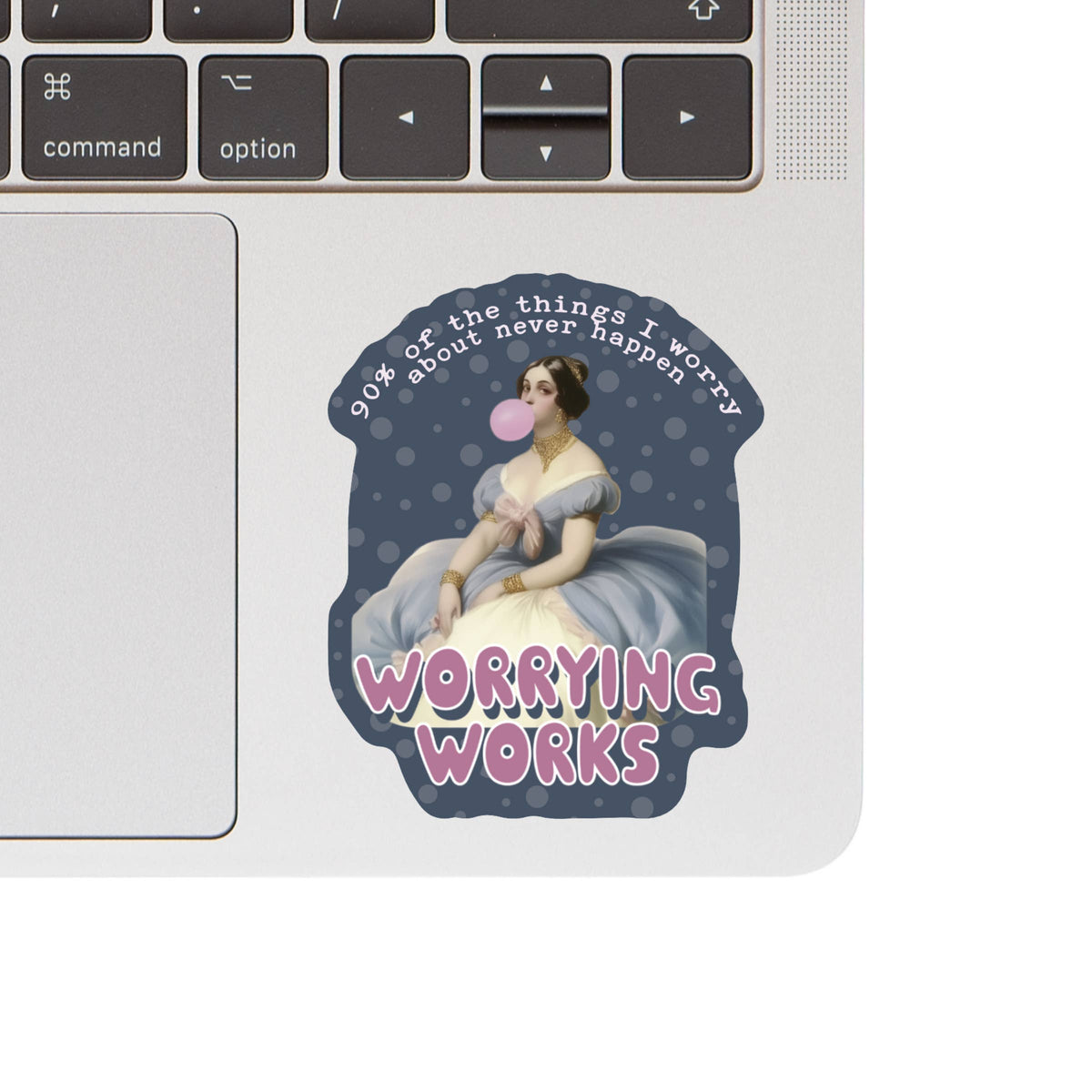 
                  
                    Worrying Works Victorian Woman Sticker
                  
                