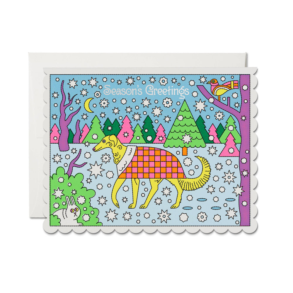 Cozy Pup Holiday Greetings