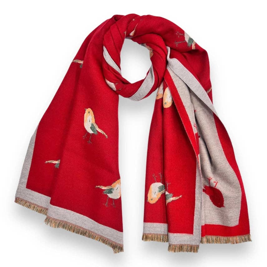 
                  
                    Robin Reversible Cashmere Blend Scarf
                  
                