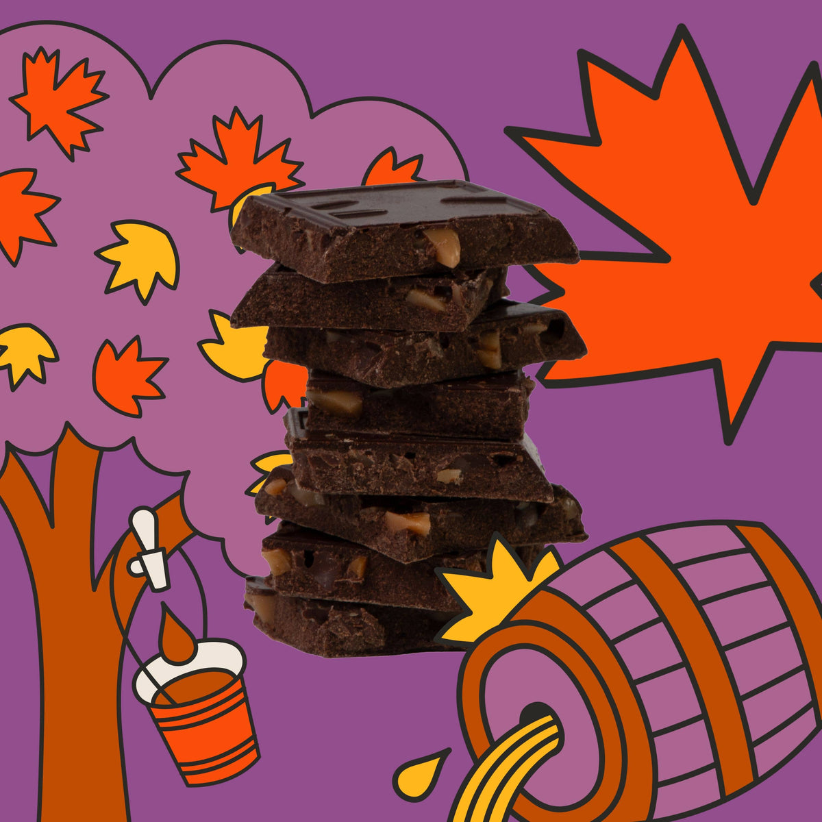 
                  
                    Maple Bourbon Truffle Bar
                  
                