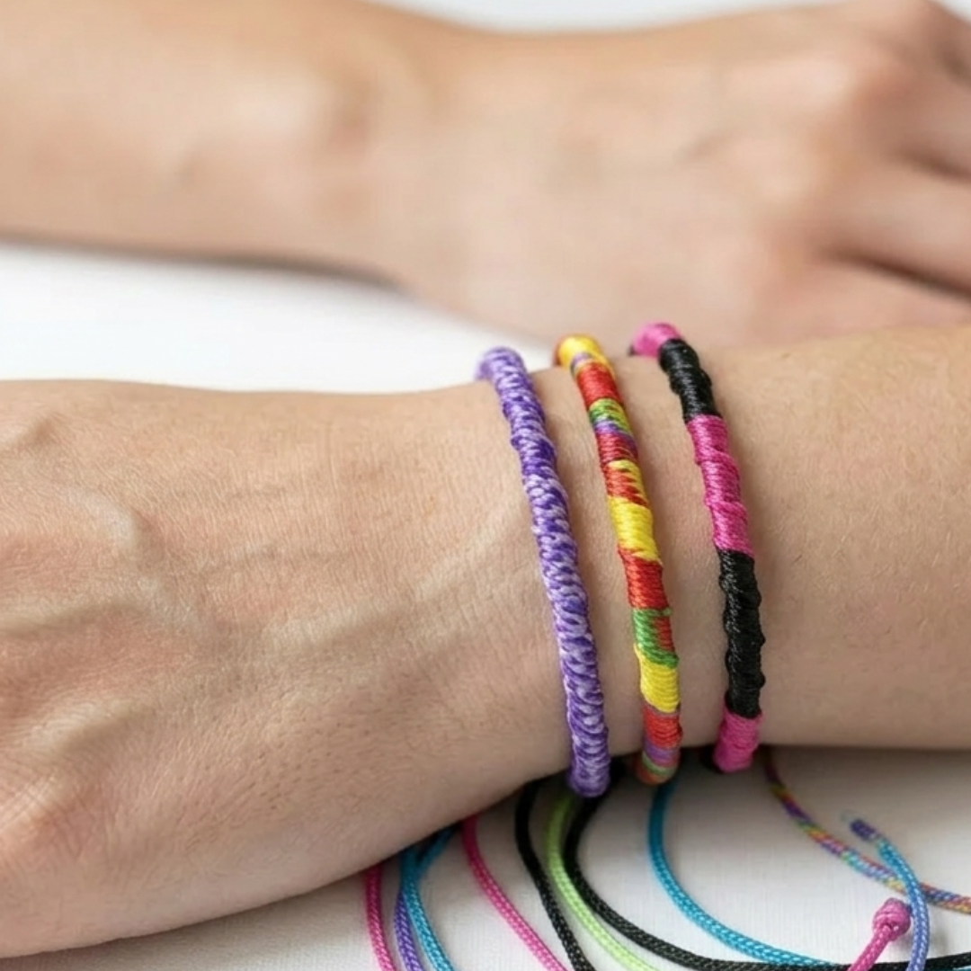 
                  
                    90s Camp Friendship Rope Bracelet
                  
                