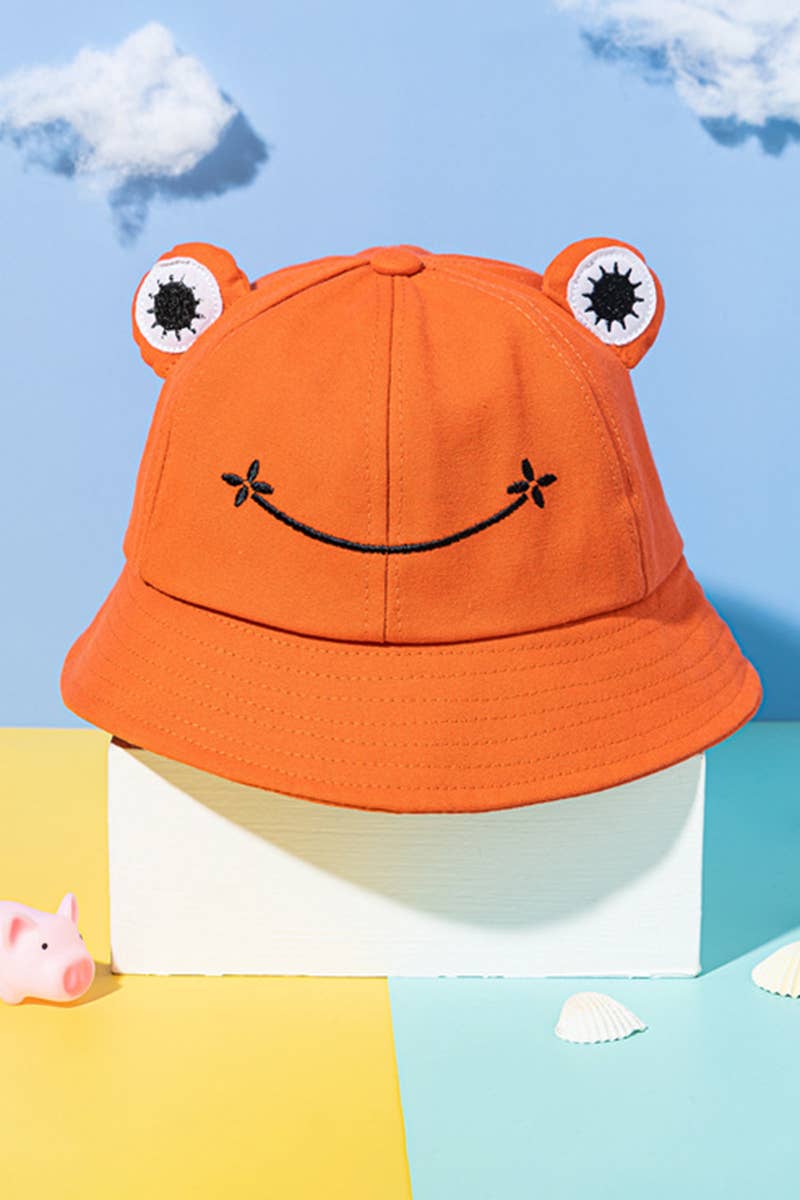 
                  
                    Kid's Happy Frog Bucket Hat
                  
                
