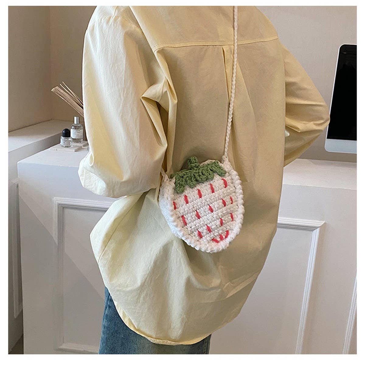 
                  
                    Crochet Strawberry Bag
                  
                