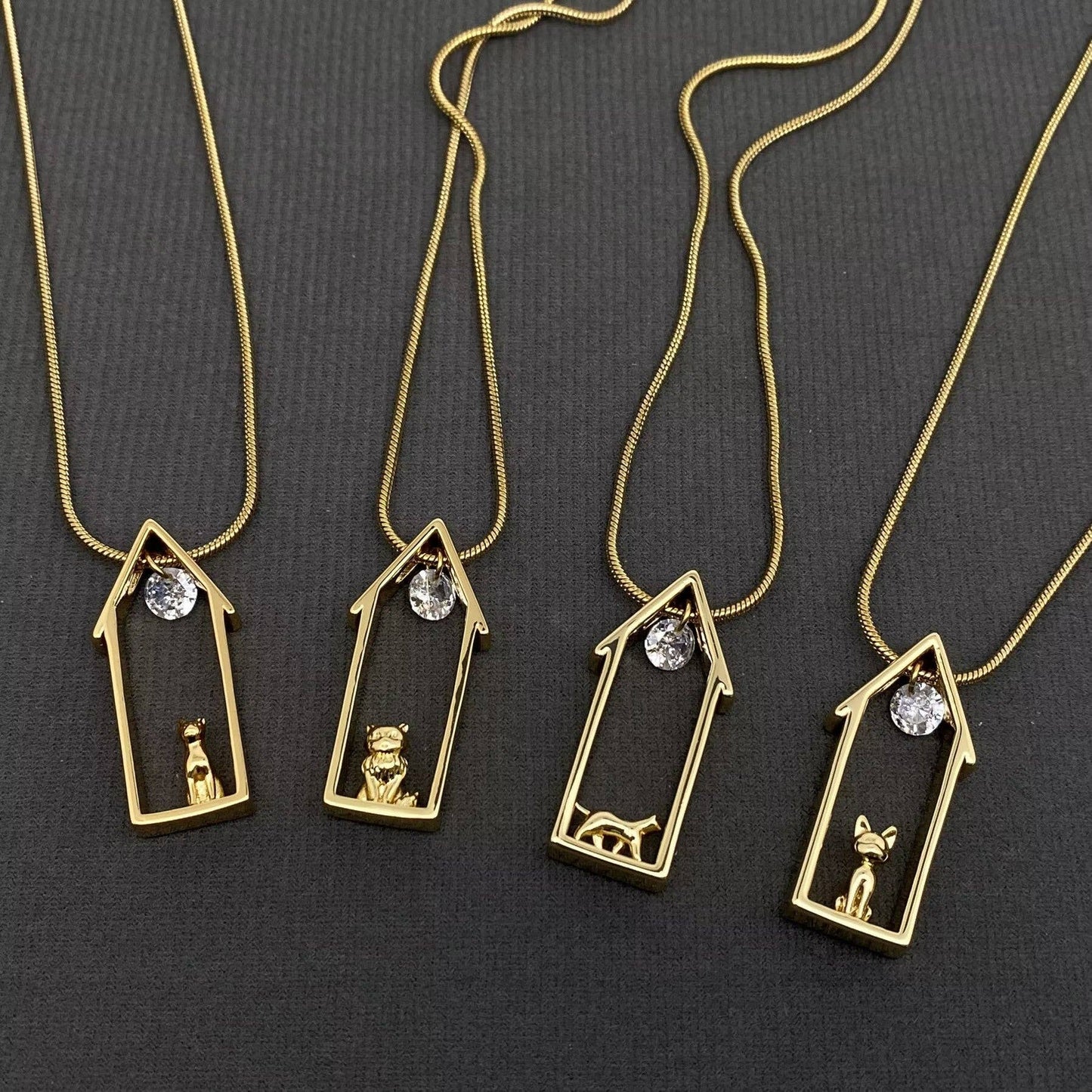 
                  
                    House Cat Necklace
                  
                