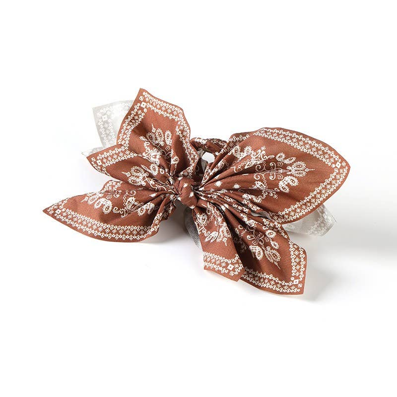 
                  
                    Bandana Bow Hair Claw
                  
                