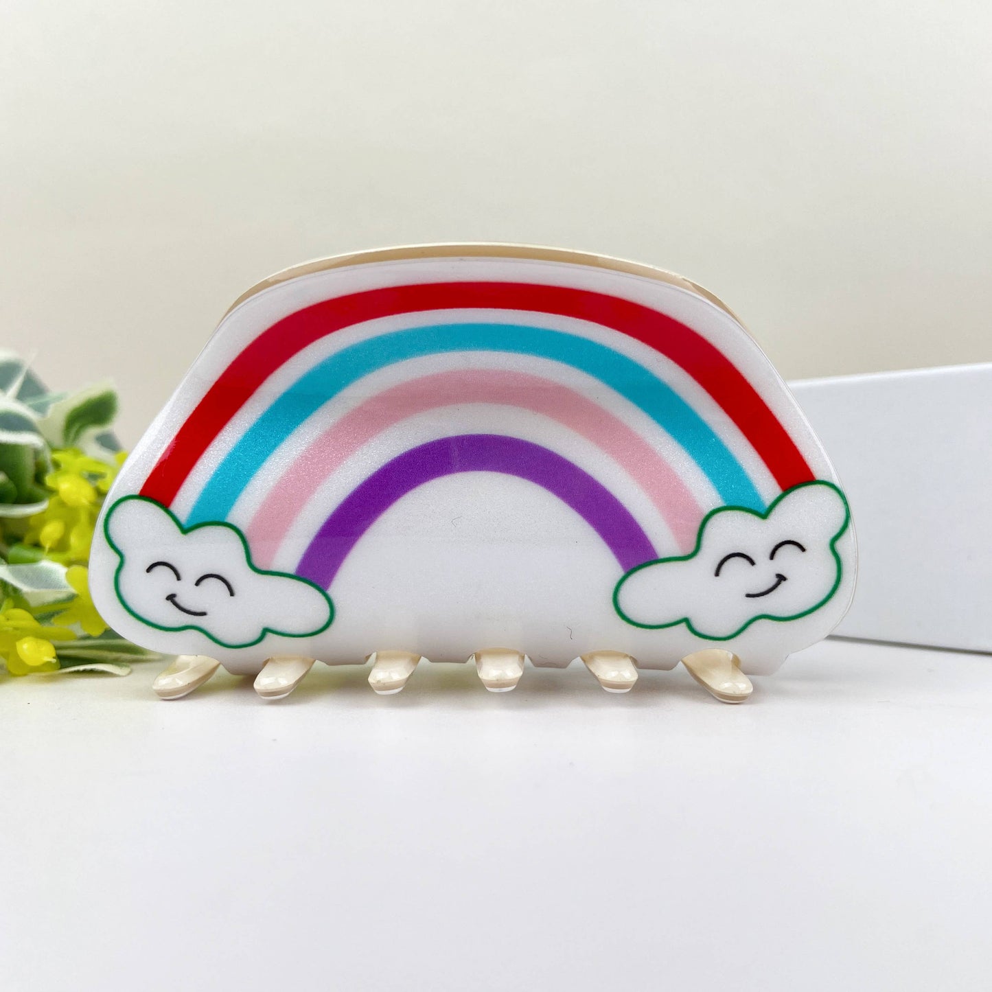 
                  
                    Playful Rainbow Hair Claw
                  
                