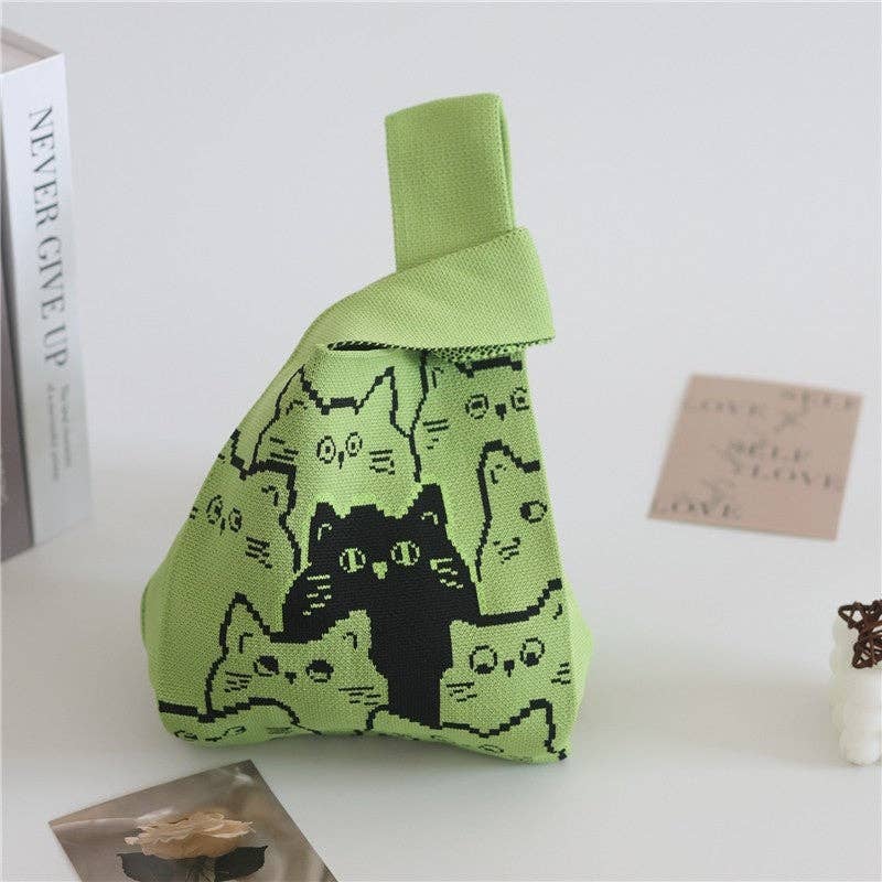 
                  
                    Knit Tote - Yarn Cat (No. 2)
                  
                