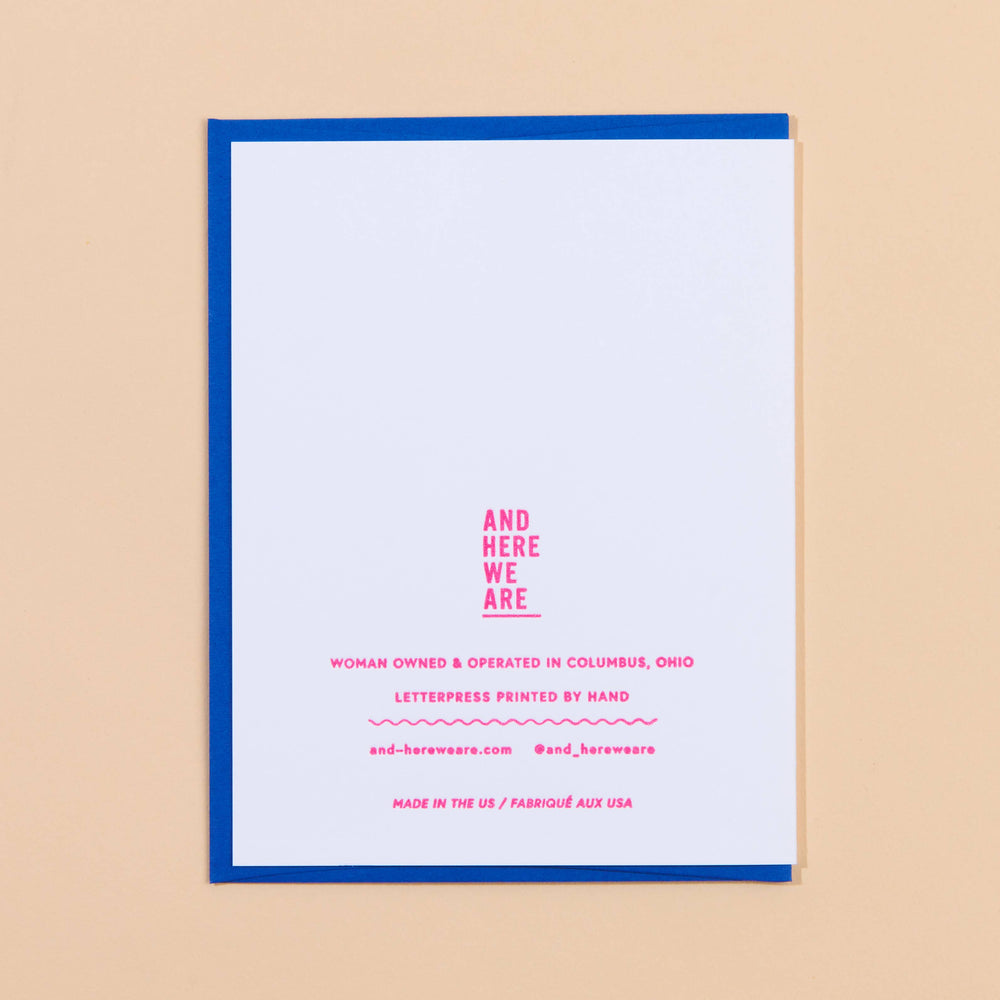 
                  
                    Tomorrow Anniversary Letterpress Greeting Card
                  
                