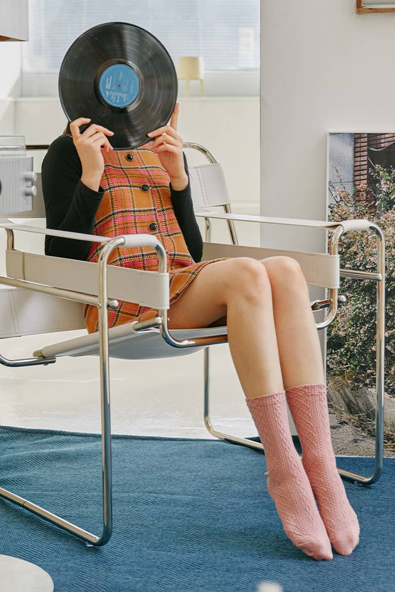 
                  
                    Textured Waffle Socks
                  
                