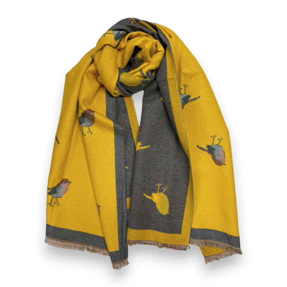 Robin Reversible Cashmere Blend Scarf