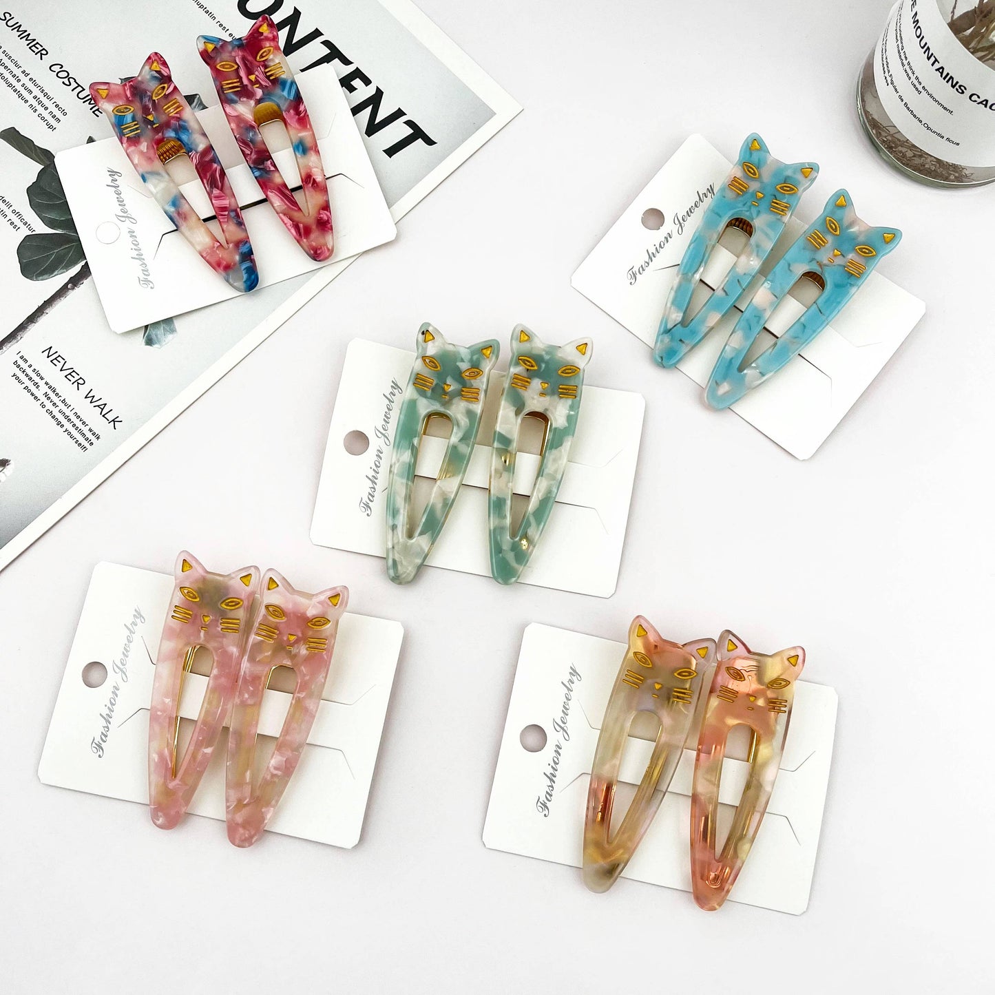 
                  
                    Cat Alligator Hair Clips
                  
                