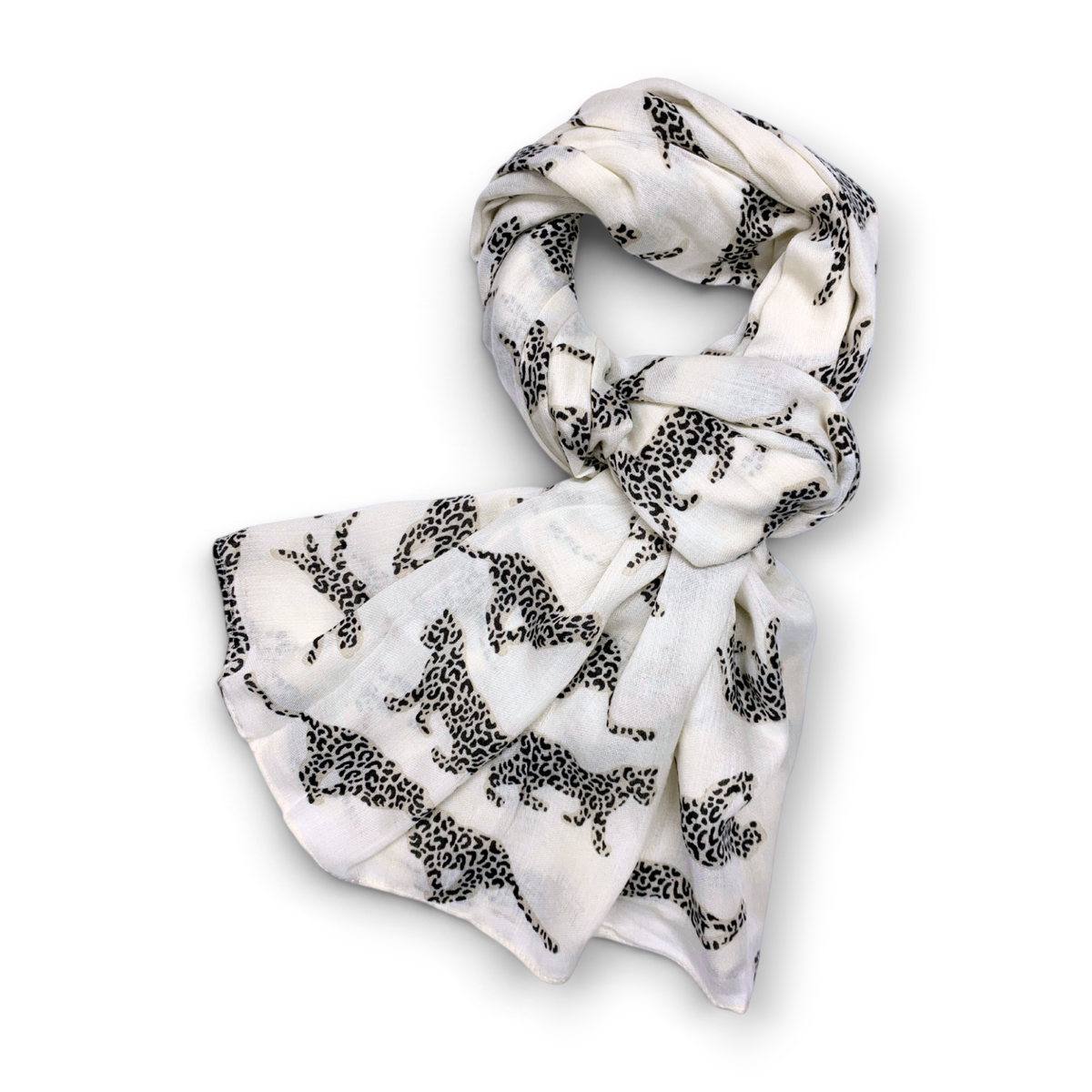 
                  
                    Pouncing Cheetah Cotton Blend Scarf
                  
                