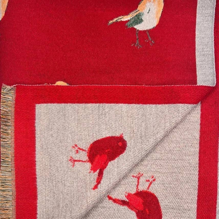 
                  
                    Robin Reversible Cashmere Blend Scarf
                  
                