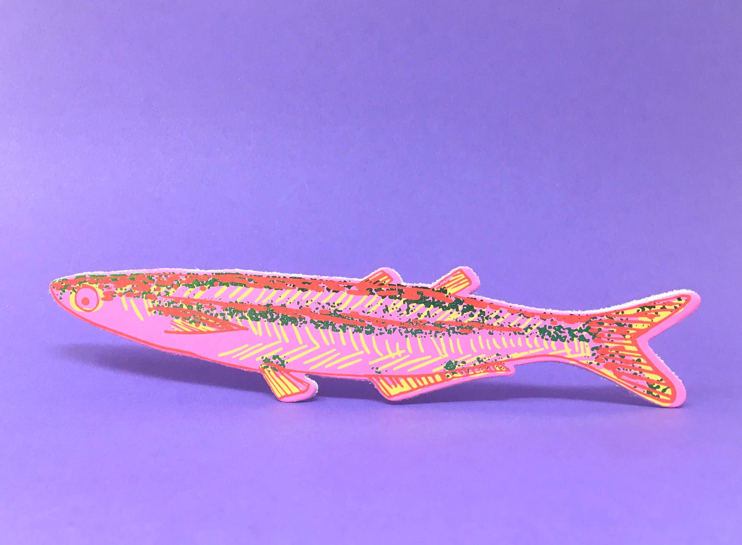 
                  
                    Fish "Any Fin is Possible" Leather Bookmark
                  
                